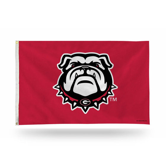 GEORGIA UGA Bulldogs BULLDOG BANNER FLAG (Rico) - 757 Sports Collectibles