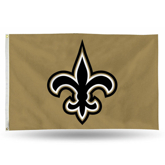 NEW ORLEANS SAINTS BANNER FLAG (Rico) - 757 Sports Collectibles