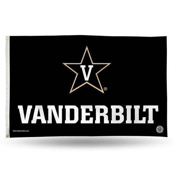 VANDERBILT 3 X 5 BANNER FLAG (Rico) - 757 Sports Collectibles