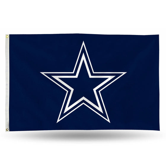 DALLAS COWBOYS BANNER FLAG BLUE BKG/STAR (Rico) - 757 Sports Collectibles