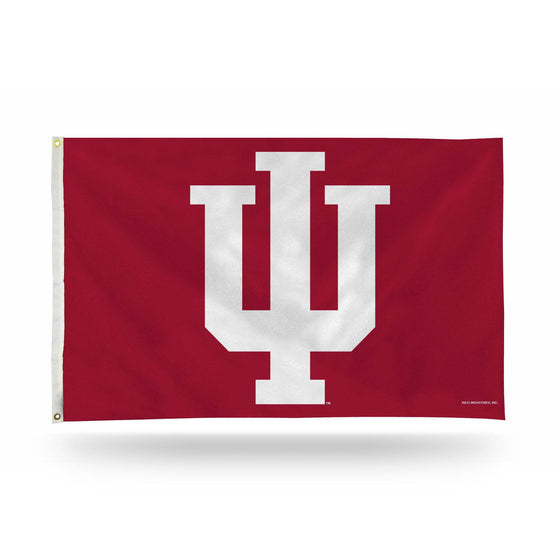 INDIANA IU Hoosiers UNIVERSITY 3 X 5 BANNER FLAG (Rico) - 757 Sports Collectibles