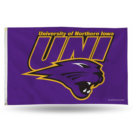 NORTHERN IOWA BANNER FLAG (Rico) - 757 Sports Collectibles