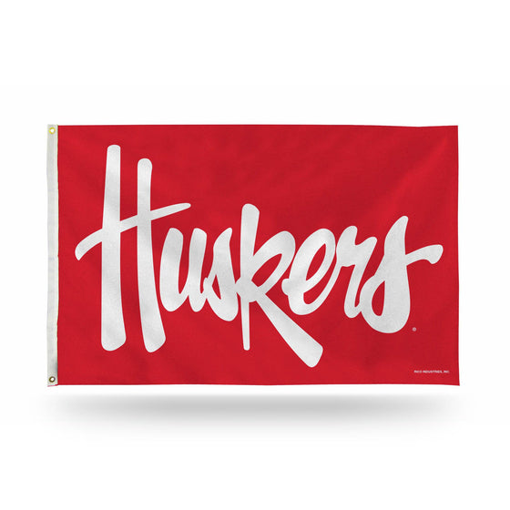 NEBRASKA BANNER FLAG (Rico) - 757 Sports Collectibles