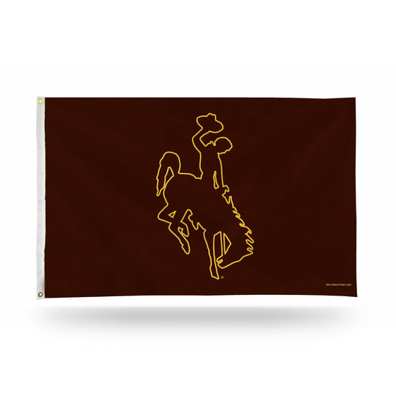 WYOMING BANNER FLAG (Rico) - 757 Sports Collectibles