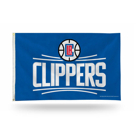 LOS ANGELES CLIPPERS BANNER FLAG (Rico) - 757 Sports Collectibles