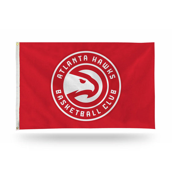 ATLANTA HAWKS BANNER FLAG (Rico) - 757 Sports Collectibles