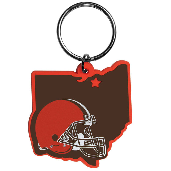 Cleveland Browns Home State Flexi Key Chain (SSKG) - 757 Sports Collectibles