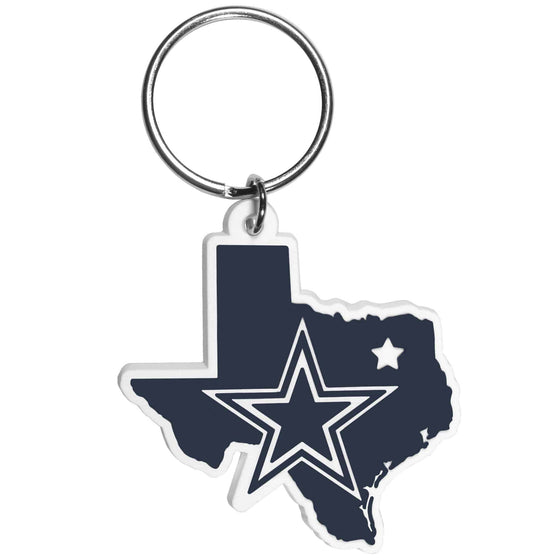 Dallas Cowboys Home State Flexi Key Chain (SSKG) - 757 Sports Collectibles