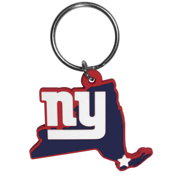 New York Giants Home State Flexi Key Chain (SSKG) - 757 Sports Collectibles