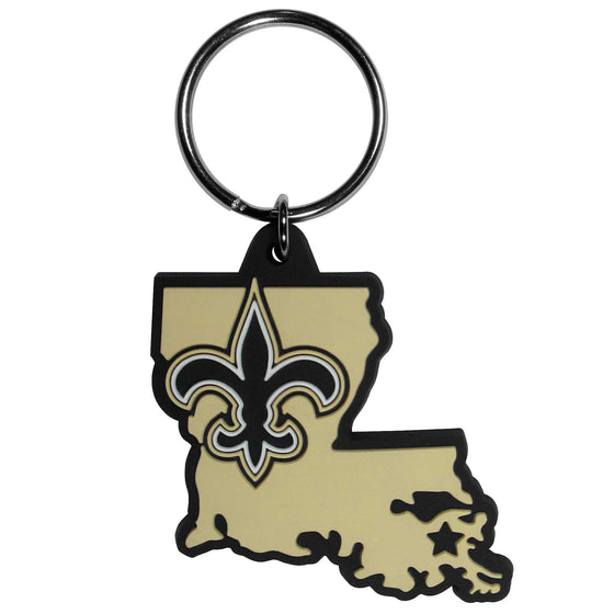 New Orleans Saints Home State Flexi Key Chain (SSKG) - 757 Sports Collectibles