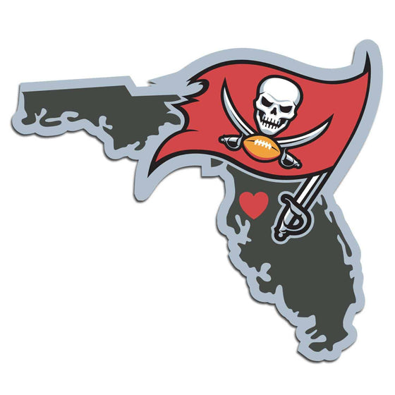 Tampa Bay Buccaneers Home State Decal (SSKG) - 757 Sports Collectibles