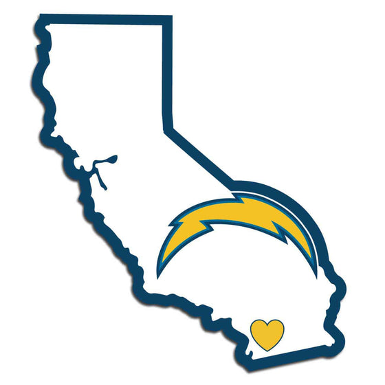 Los Angeles Chargers Home State Decal (SSKG) - 757 Sports Collectibles