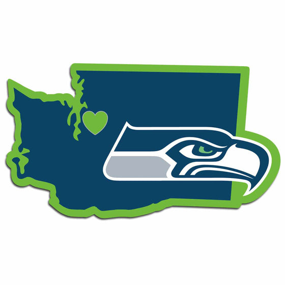 Seattle Seahawks Home State Decal (SSKG) - 757 Sports Collectibles