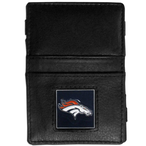 Denver Broncos Leather Jacob's Ladder Wallet (SSKG) - 757 Sports Collectibles