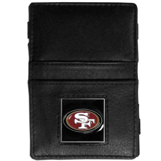 San Francisco 49ers Leather Jacob's Ladder Wallet (SSKG) - 757 Sports Collectibles