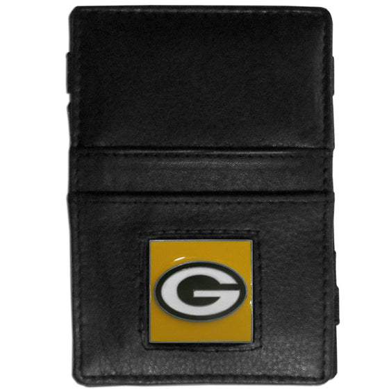 Green Bay Packers Leather Jacob's Ladder Wallet (SSKG) - 757 Sports Collectibles