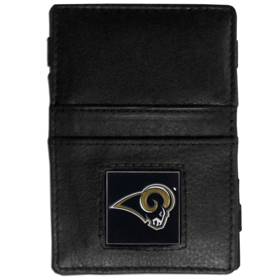 St. Louis Rams Leather Jacob's Ladder Wallet (SSKG) - 757 Sports Collectibles