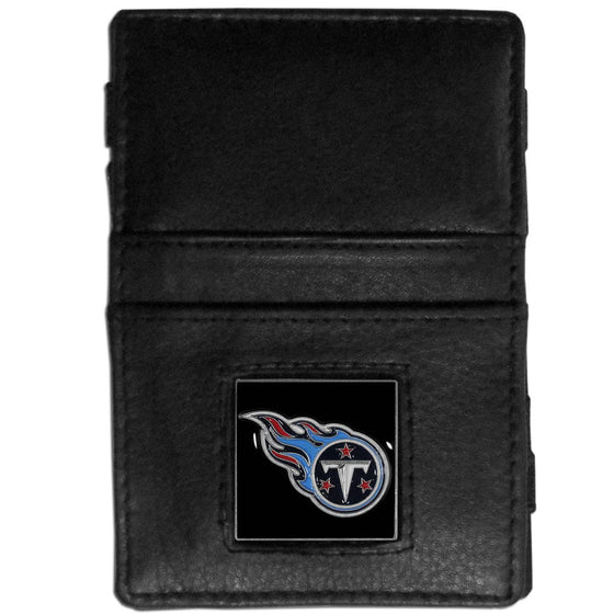 Tennessee Titans Leather Jacob's Ladder Wallet (SSKG) - 757 Sports Collectibles