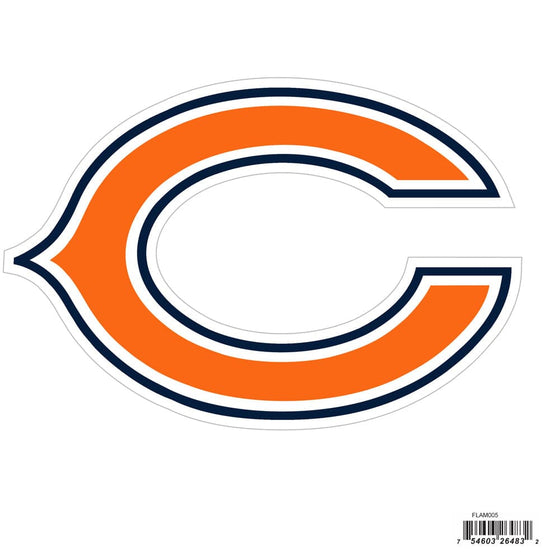 Chicago Bears 8 inch Logo Magnets (SSKG) - 757 Sports Collectibles