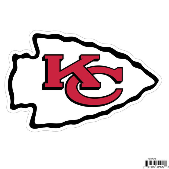 Kansas City Chiefs 8 inch Logo Magnets (SSKG) - 757 Sports Collectibles