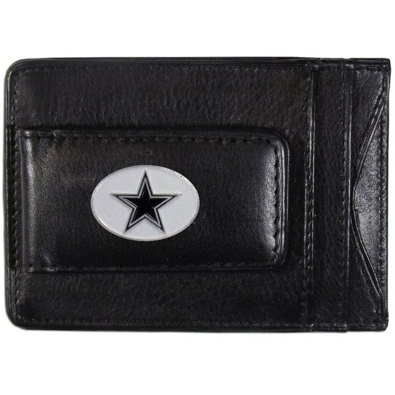 Dallas Cowboys Leather Cash & Cardholder (SSKG) - 757 Sports Collectibles