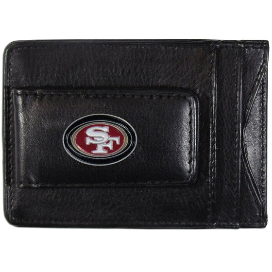 San Francisco 49ers Leather Cash & Cardholder (SSKG) - 757 Sports Collectibles