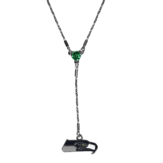 Seattle Seahawks Lariat Necklace (SSKG) - 757 Sports Collectibles