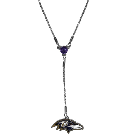 Baltimore Ravens Lariat Necklace (SSKG) - 757 Sports Collectibles