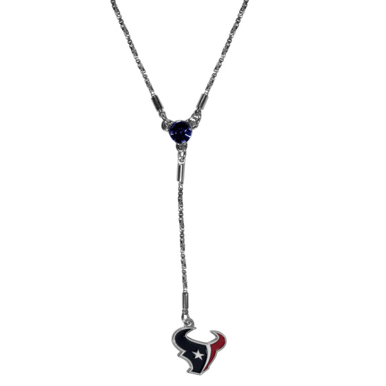 Houston Texans Lariat Necklace (SSKG) - 757 Sports Collectibles