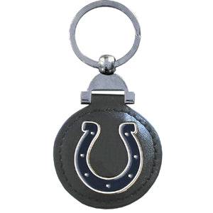 Leather Key Ring - Indianapolis Colts (SSKG) - 757 Sports Collectibles