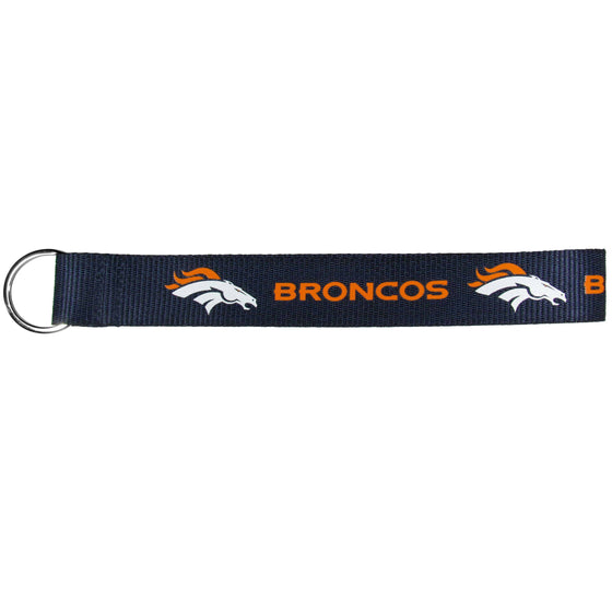 Denver Broncos Lanyard Key Chain (SSKG) - 757 Sports Collectibles