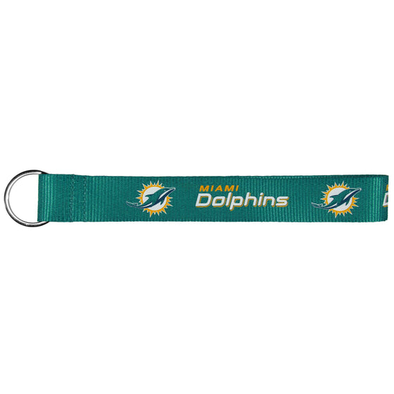 Miami Dolphins Lanyard Key Chain (SSKG) - 757 Sports Collectibles