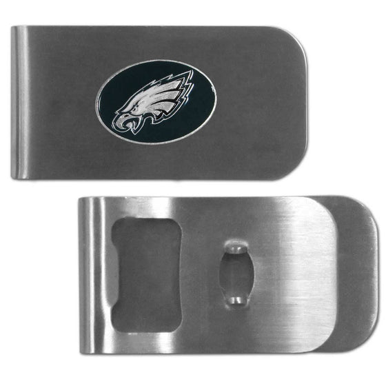 Philadelphia Eagles Bottle Opener Money Clip (SSKG) - 757 Sports Collectibles