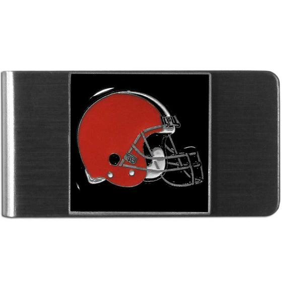 Cleveland Browns Steel Money Clip (SSKG) - 757 Sports Collectibles