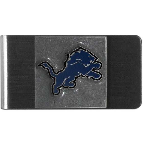 Detroit Lions Steel Money Clip (SSKG) - 757 Sports Collectibles