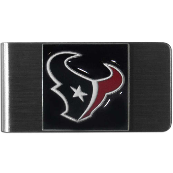 Houston Texans Steel Money Clip (SSKG) - 757 Sports Collectibles