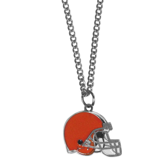 Cleveland Browns Chain Necklace with Small Charm (SSKG) - 757 Sports Collectibles