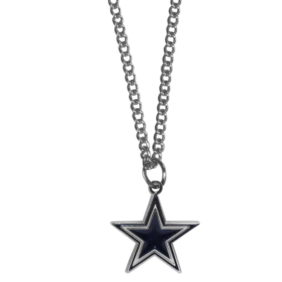 Dallas Cowboys Chain Necklace with Small Charm (SSKG) - 757 Sports Collectibles