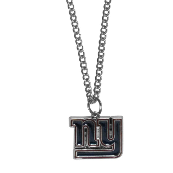 New York Giants Chain Necklace with Small Charm (SSKG) - 757 Sports Collectibles