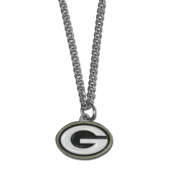 Green Bay Packers Chain Necklace (SSKG) - 757 Sports Collectibles