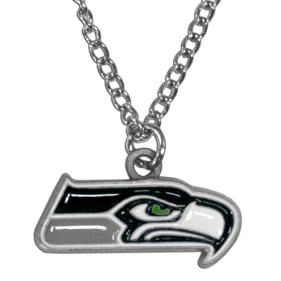 Seattle Seahawks Chain Necklace (SSKG) - 757 Sports Collectibles
