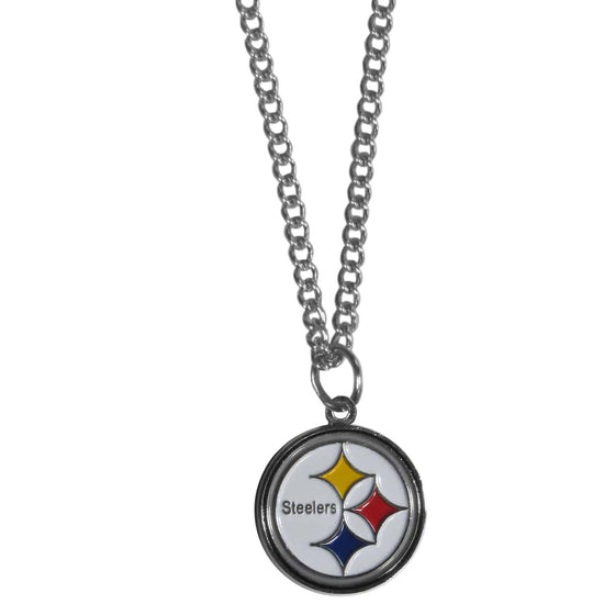 Pittsburgh Steelers Chain Necklace with Small Charm (SSKG) - 757 Sports Collectibles