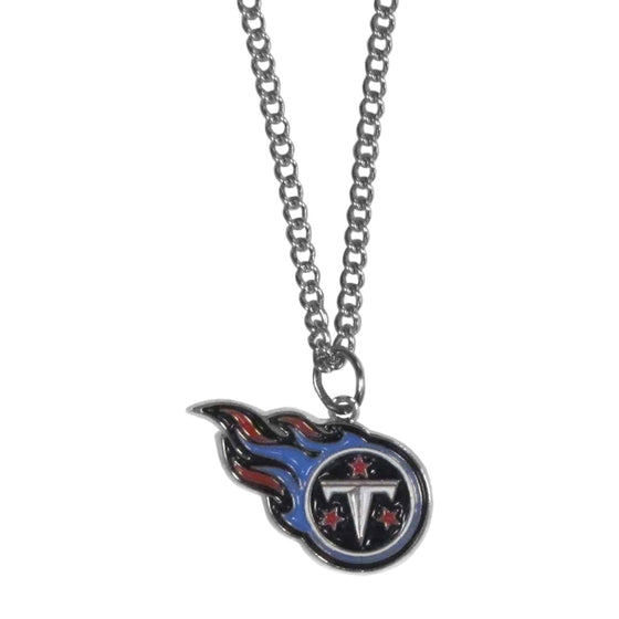 Tennessee Titans Chain Necklace with Small Charm (SSKG) - 757 Sports Collectibles