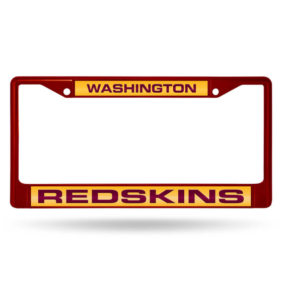 Washington REDSKINS  LASER  CHROME FRAME (Rico) - 757 Sports Collectibles