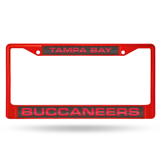 Tampa Bay BUCCANEERS LASER  CHROME FRAME (Rico) - 757 Sports Collectibles