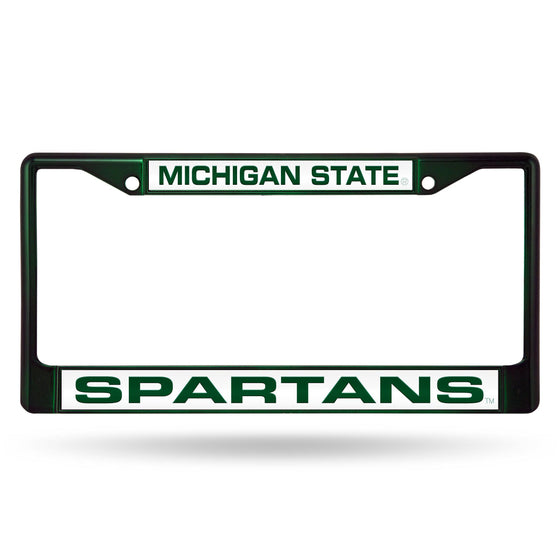 MICHIGAN STATE  LASER  CHROME FRAME (Rico) - 757 Sports Collectibles