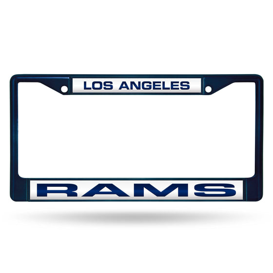 Los Angeles LA RAMS  LASER  CHROME FRAME (Rico) - 757 Sports Collectibles