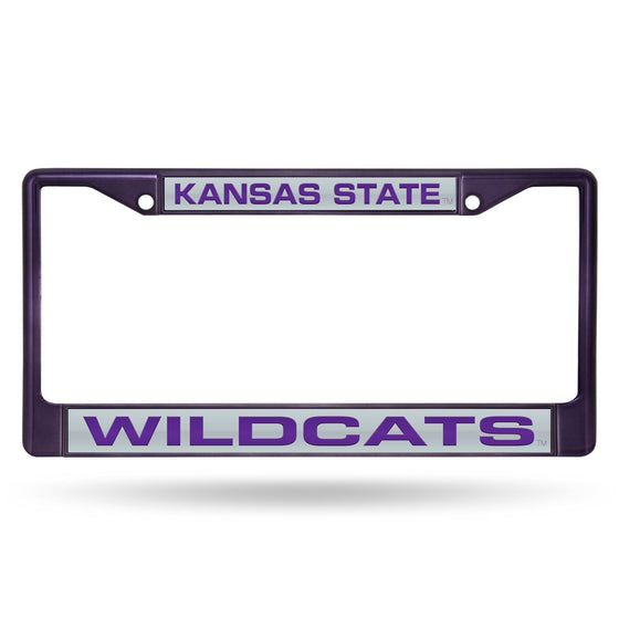 KANSAS STATE  LASER  CHROME FRAME (Rico) - 757 Sports Collectibles