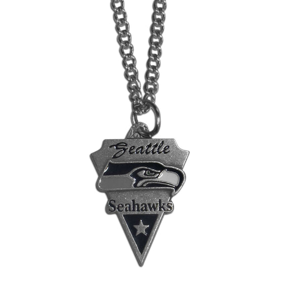 Seattle Seahawks Classic Chain Necklace (SSKG) - 757 Sports Collectibles