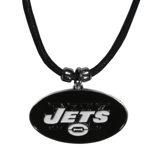 New York Jets Cord Necklace (SSKG) - 757 Sports Collectibles